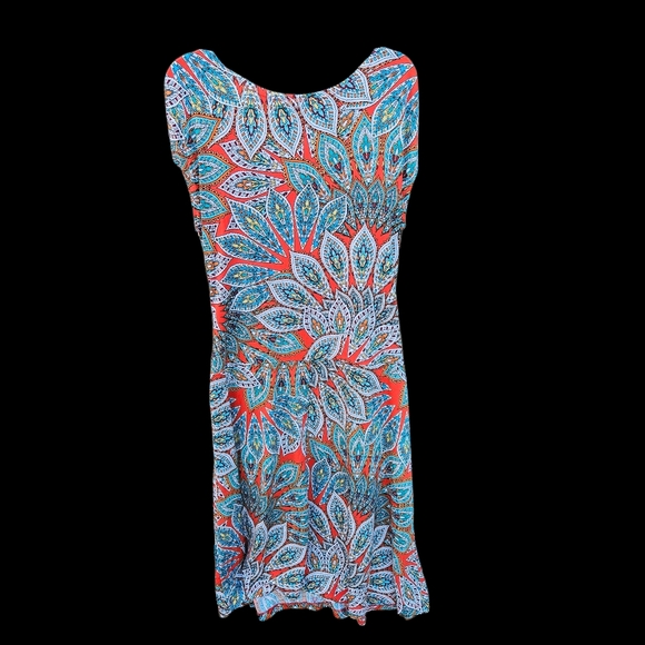 Enfocus Studio Patterned Mini Dress Women Size 14 - Picture 10 of 16